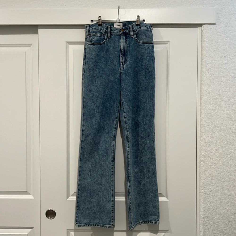 FRAME Le Jane high-rise straight-leg jeans